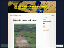 Tablet Screenshot of lismullinhenge.wordpress.com