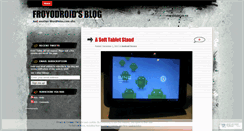 Desktop Screenshot of froyodroid.wordpress.com