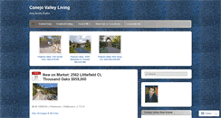 Desktop Screenshot of conejovalleyliving.wordpress.com