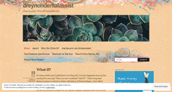 Desktop Screenshot of dreynondentalassist.wordpress.com