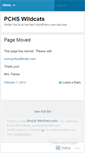 Mobile Screenshot of pchsblog.wordpress.com