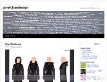 Tablet Screenshot of janetchandesign.wordpress.com