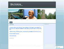Tablet Screenshot of hilaryarmstrong.wordpress.com