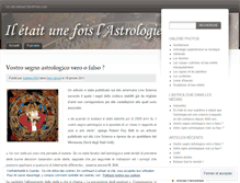 Tablet Screenshot of iletaitunefoisastrologie.wordpress.com