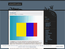 Tablet Screenshot of plastificado.wordpress.com