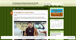 Desktop Screenshot of farmingfood.wordpress.com