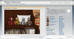 Desktop Screenshot of magpiemetaverse.wordpress.com