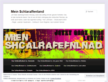 Tablet Screenshot of meinschlaraffenland.wordpress.com