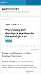 Mobile Screenshot of antiporn101.wordpress.com