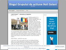 Tablet Screenshot of noiigolani.wordpress.com