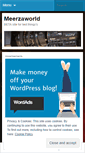 Mobile Screenshot of meerzaworld.wordpress.com