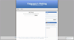 Desktop Screenshot of fatguppy.wordpress.com