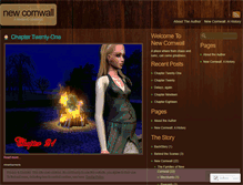 Tablet Screenshot of newcornwall.wordpress.com