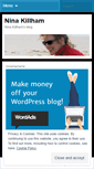 Mobile Screenshot of ninakillham.wordpress.com