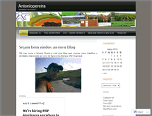 Tablet Screenshot of antoniopereiraagr.wordpress.com