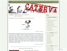 Tablet Screenshot of caterva.wordpress.com