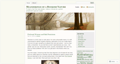 Desktop Screenshot of bookishmeanderings.wordpress.com