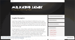 Desktop Screenshot of jameskabue.wordpress.com