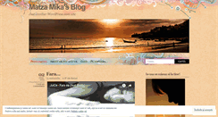Desktop Screenshot of matzamika.wordpress.com