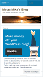 Mobile Screenshot of matzamika.wordpress.com
