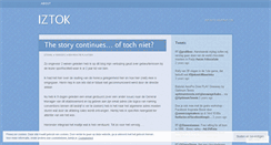 Desktop Screenshot of iztoknl.wordpress.com