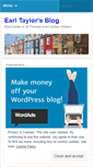 Mobile Screenshot of earltaylor.wordpress.com