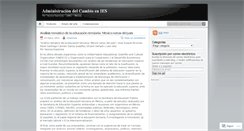 Desktop Screenshot of cambiorganizacional.wordpress.com