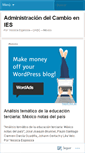 Mobile Screenshot of cambiorganizacional.wordpress.com