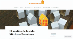 Desktop Screenshot of bloglacasamarilla.wordpress.com