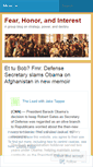Mobile Screenshot of fearhonorinterest.wordpress.com