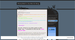 Desktop Screenshot of misty5863.wordpress.com