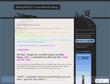 Tablet Screenshot of misty5863.wordpress.com