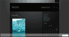 Desktop Screenshot of karysdaysofgrey.wordpress.com