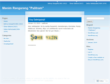 Tablet Screenshot of palitram.wordpress.com