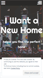 Mobile Screenshot of iwantanewhome.wordpress.com