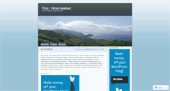 Desktop Screenshot of chrismca20.wordpress.com