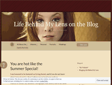 Tablet Screenshot of lifebehindmylens.wordpress.com