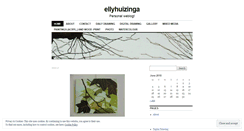 Desktop Screenshot of ellyhuizinga.wordpress.com