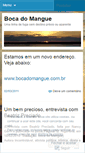 Mobile Screenshot of bocadomangue.wordpress.com