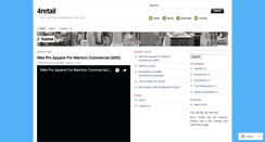 Desktop Screenshot of 4retail.wordpress.com