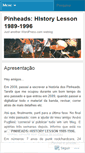 Mobile Screenshot of historiapinheads.wordpress.com