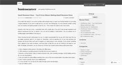 Desktop Screenshot of busiesscareer.wordpress.com