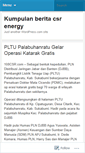 Mobile Screenshot of csrenergy.wordpress.com