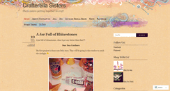 Desktop Screenshot of crafterellasisters.wordpress.com