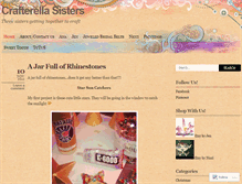 Tablet Screenshot of crafterellasisters.wordpress.com
