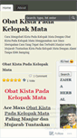 Mobile Screenshot of obatkistapadakelopakmatamanjur.wordpress.com