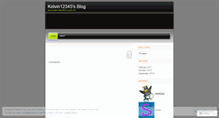 Desktop Screenshot of kelvin12345.wordpress.com