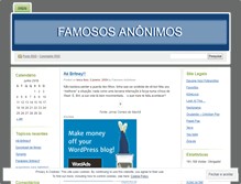 Tablet Screenshot of famososanonimos.wordpress.com