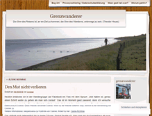 Tablet Screenshot of grenzwanderer.wordpress.com