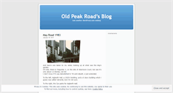 Desktop Screenshot of oldpeakroad.wordpress.com